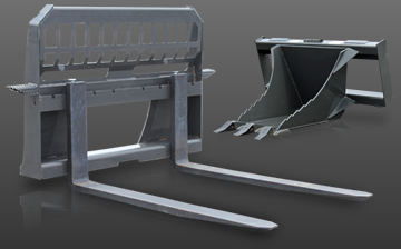 Standard Heavy Duty Attachments
