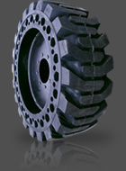 Solid Pro-Flex Skid Steer Tires Solid Skid Steer Tire Picture